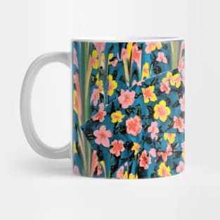 MELTED FLOWERS SHIRT Mug